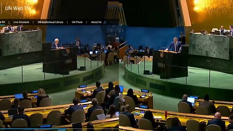 Compare The Applause For The Palestinian And The Israeli Ambassadors At The UN