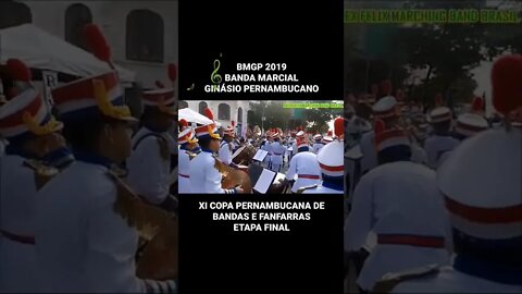 BMGP 2019 - BANDA MARCIAL GINÁSIO PERNAMBUCANO 2019 - #shorts