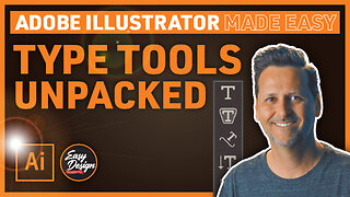Type Tool in Adobe Illustrator // For Beginners