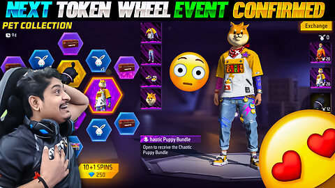 Free Fire Next Token Wheel Event Confirmed|Free Fire New Faded Wheel Event|Bot Sanju