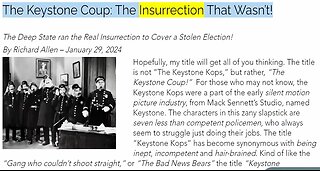 Did Deep State Run the Real Insurrection to Cover a Stolen Election?