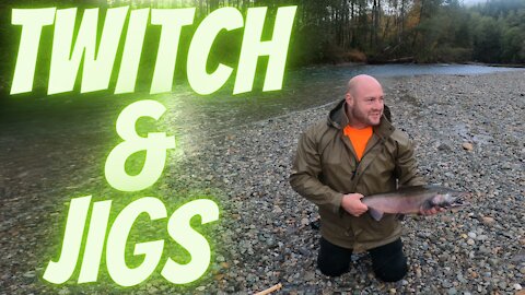 |4K| Switched from Bobber & Eggs to Twitch&Jig this Happened..... Coho/Silver Salmon