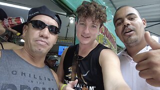 Gringo Finds Favela Friends 🇧🇷 #travelvlog #brazil