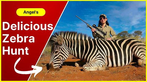 Angel Hunts Zebra | Her First Hunt