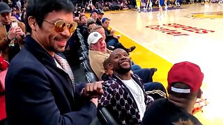 SEE WHAT HEPPENED WHEN MANNY PACQUIAO & FLOYD MAYWEATHER MET AGAIN AT STAPLES CENTER 🔴