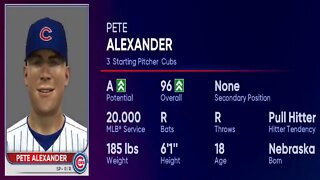 How To Create Pete Alexander Mlb The Show 22