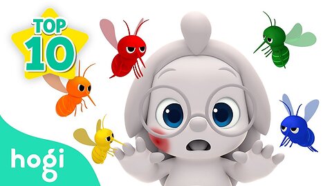 Learn Colors with Mosquitoes and More!｜Colors for Kids｜Hogi Colors｜Hogi Pinkfong Colors