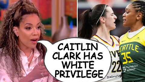 Sunny Hostin Says Caitlin Clark Has White Privilege on The View