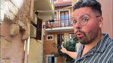 Greece LIVE: 400 Year-Old Venetian Home into AirBNB (in Chania, Crete)