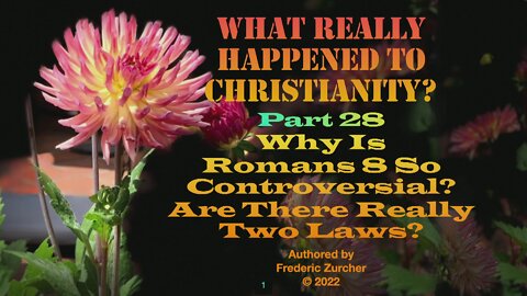 Fred Zurcher on What Really Happened to Christianity pt28