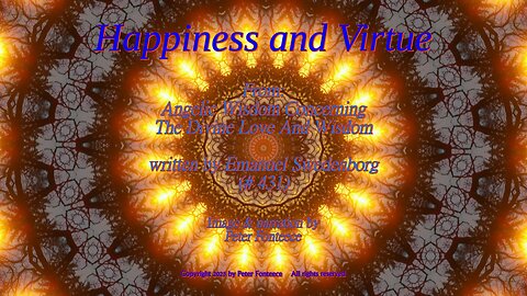 Happiness and Virtue