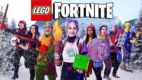 Playing LEGO FORTNITE In Real Life