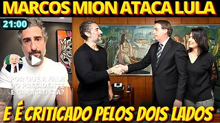 21h Marcos Mion critica fala de Lula e apanha de petistas e de bolsonaristas