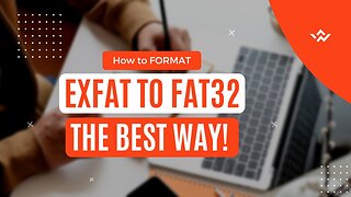 ✅How to Format USB Drive Larger Than 32GB to FAT32 (UPDATED)