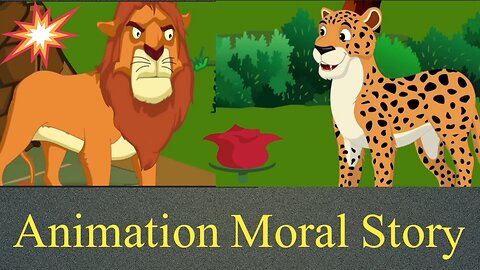 Lion and Tiger | English Cartoon | Panchatantra Moral Stories for Kids | Bashir Cartoon TV English