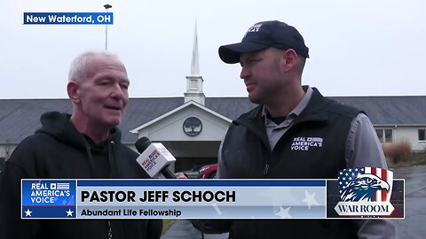Pastor Jeff Schoch Serves His Community Right Outside Of East Palestine