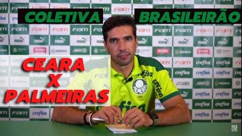 COLETIVA ABEL FERREIRA | CEARA 1 X 2 PALMEIRAS | BRASILEIRO 2022 | ANDERSON BARROS