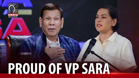 FPRRD, proud of VP Sara's good performance in public service.