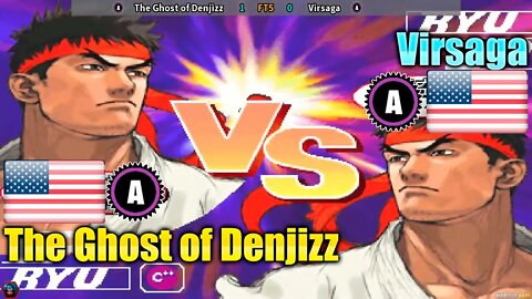 Street Fighter III 3rd Strike (The Ghost of Denjizz Vs. Virsaga) [U.S.A. Vs. U.S.A.]