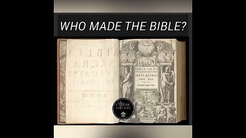 Who made the Bible. ????