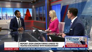 DON LEMON FIRING LINKED TO HEATED EXCHANGE WITH RAMASWAMY