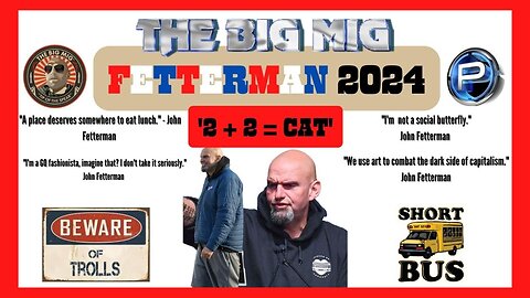 FETTERMAN FOR PRESIDENT 2024 |EP70