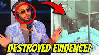 ANDREW TATE ADMITS HE DESTROYED EVIDENCE