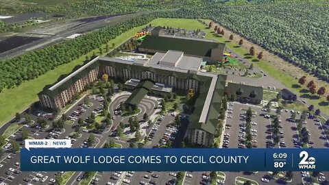 Great Wolf Lodge Water Park is coming to Cecil Co.