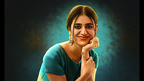 Digital art of Priyaa Prakash