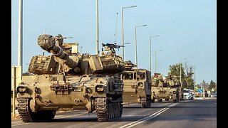 Israeli 'Merkava' tanks enter Gaza, creating panic for Hamas.