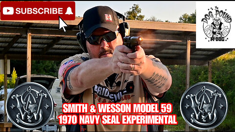 SMITH & WESSON MODEL 59 9MM REVIEW! 1970 NAVY SEALS EXPERIMENTAL SIDEARM!