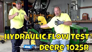 Do NOT Run Your Tractor at Idle! Here’s Why!! Deere 1025R Hydraulic Flow