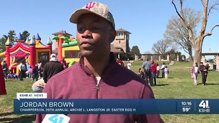 Kappa Alpha Psi easter egg hunt