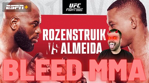 UFC on ABC 4 Rozenstruick vs Almeida Predictions
