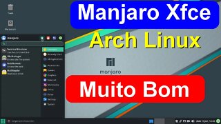 Manjaro Arch Linux Xfce Lançamento da nova versão