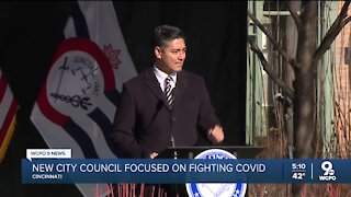 Cincinnati's new mayor, city council focus of fighting COVID