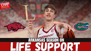 ARKANSAS RAZORBACKS BASKETBALL SEASON ON LIFE SUPPORT