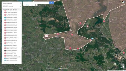 [ Ukraine SITREP ] Day 52 Summary - Russian offense on a wide front north of Ukrainian East Army