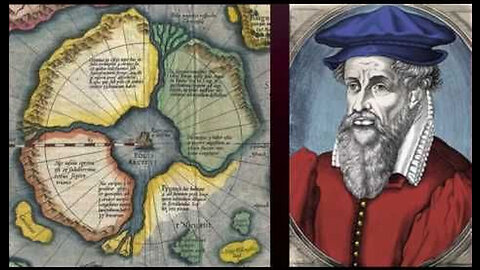 FLAT EARTH'S MOUNT MERU AT THE NORTH POLE MERCATOR'S LETTER TO JOHN DEE, 1577