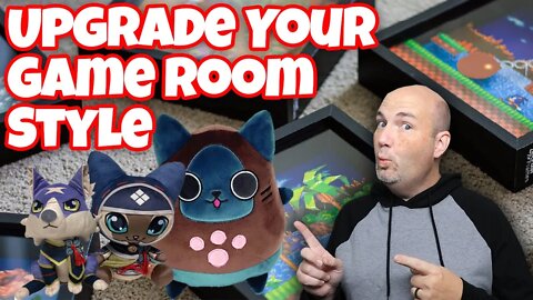 Add Style & Fun to Your Game Room with Pixel Frames & Stubbins