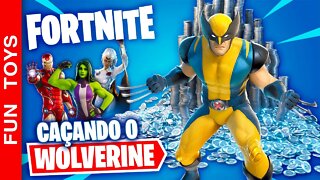 CAÇANDO O WOLVERINE com a Mulher Hulk, Homem de Ferro e Tempestade para liberar a SKIN e GARRA dele!