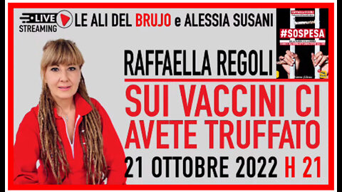 💉 SUI VACCINI CI AVETE TRUFFATO 🙈​🙉​🙊...​ Con Raffaella Regoli