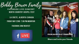 Bobby Bowen Family - Live Online Concert 5-22-20