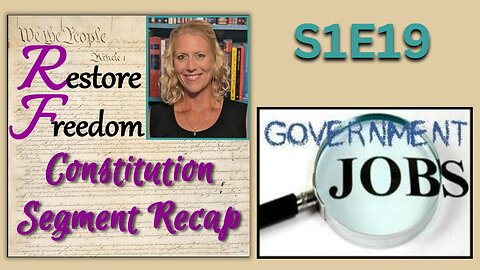 Vacancies, Petitions and More - Constitution Segment Recap S1E19