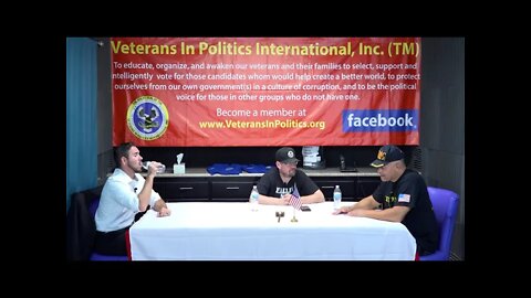 Burton Lafleur US Marine discussion on Suicide Prevention on the Veterans In Politics talk-show