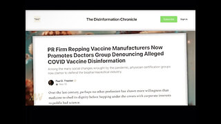 CDC imbedded with PR representatives contracted with big pharma