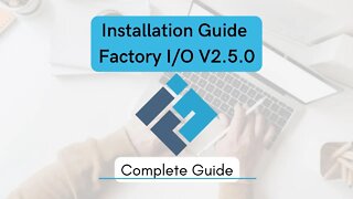 Factory I/O V2.5.0 Installation Guide