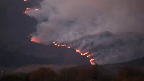 APOCALYPTIC SIGNS OF THE END WILDFIRE VIDEO & PHOTOS NEAR ME CAL-WOOD FIRE IN COLORADO!