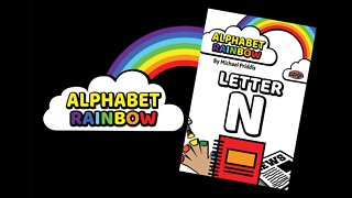 Alphabet Rainbow - Letter N