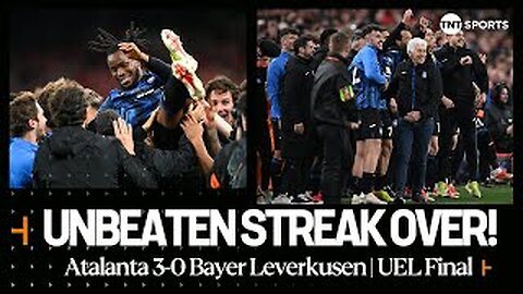 Lookman destroys Bayer Leverkusen'sunbeaten streak 🤯| Atalanta 3-0 BayerLeverkusen #UEL Final